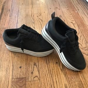 Zara platform sneakers